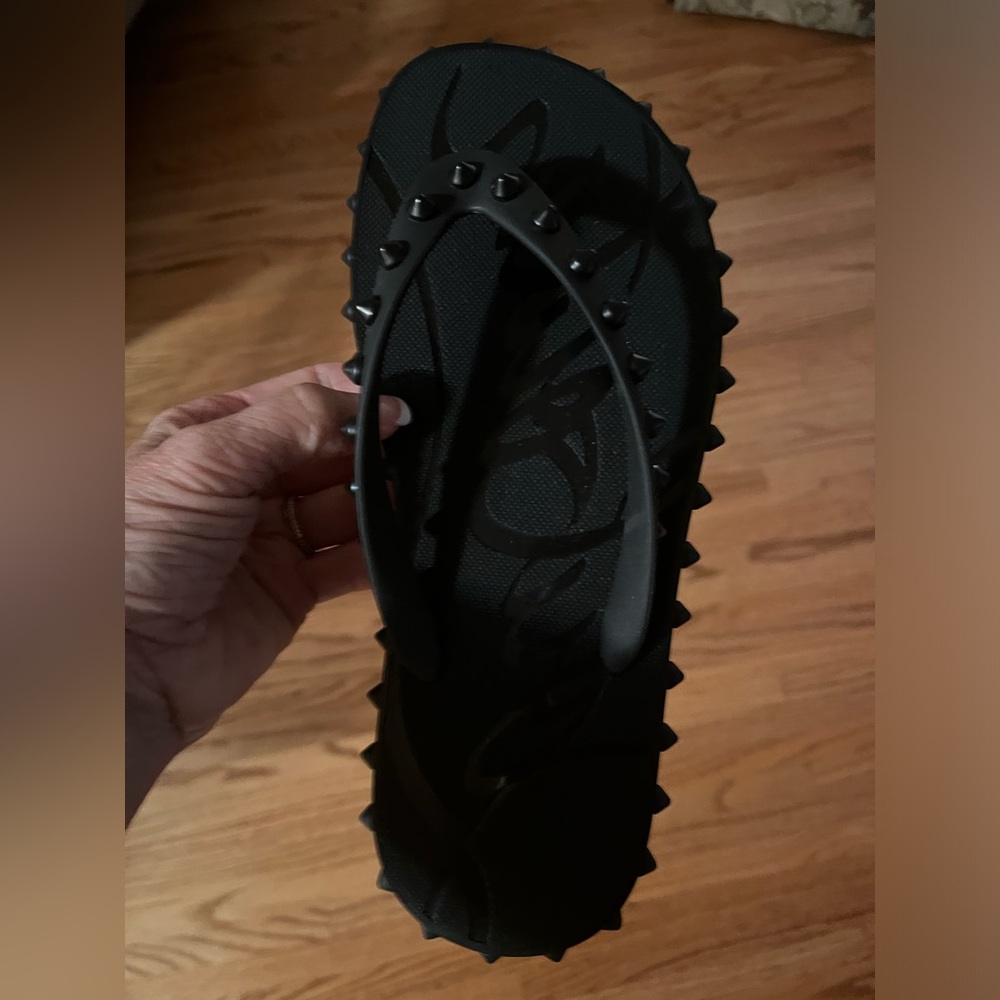 Louboutin sandals size 6 **NEVER WORN* box and receipt available